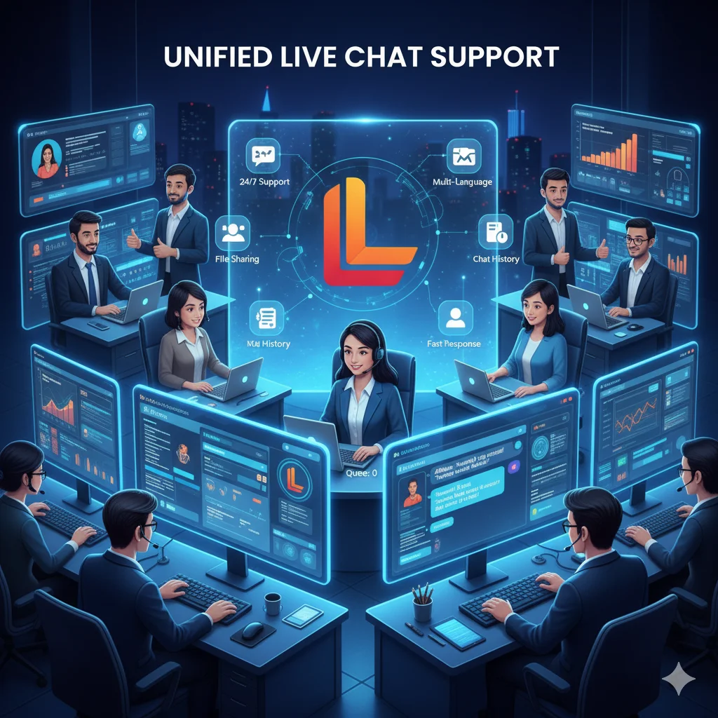 menggambarkan layanan livechat Ledak88 yang responsif dan profesional, membantu afiliasi dengan berbagai kendala