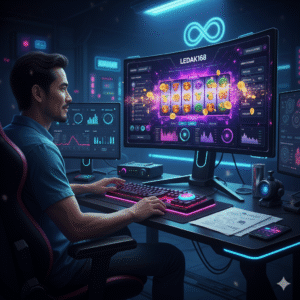 gambar yang menggambarkan pengalaman Anda bermain di Ledak88 dan Ledak168